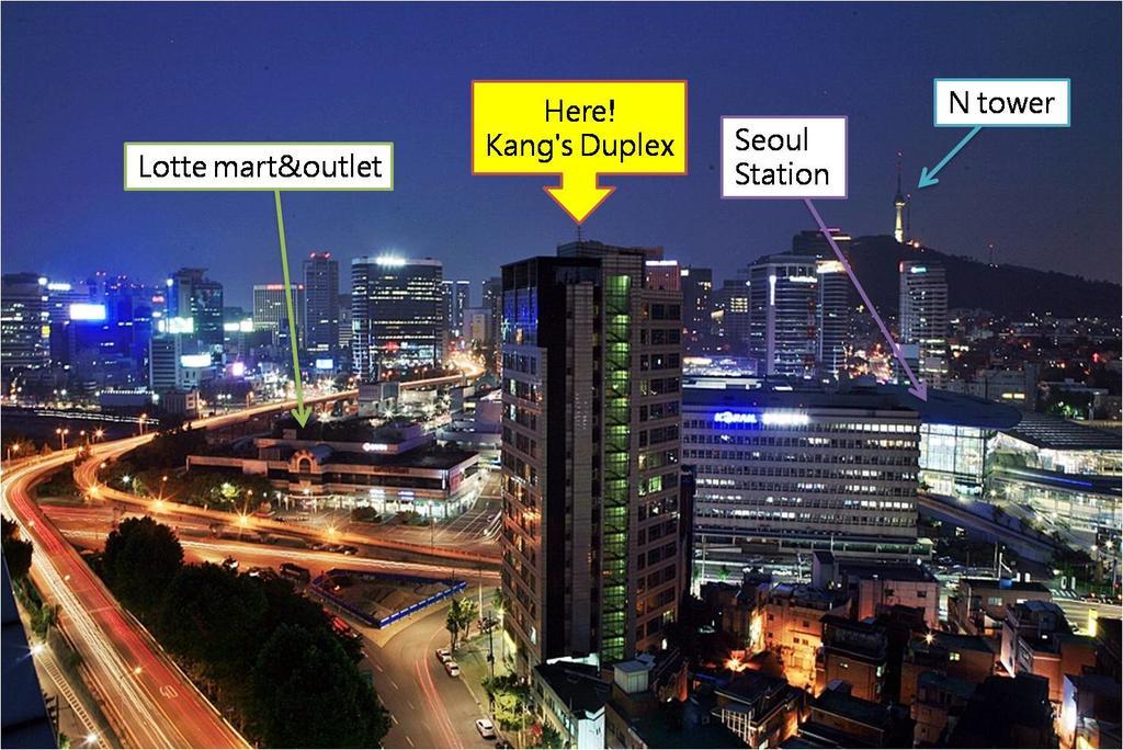 Апартаменты Seoul Town House Экстерьер фото
